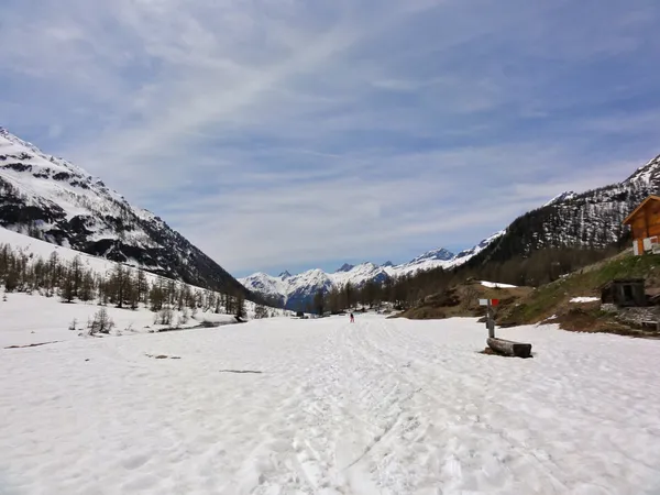 Am Ziel angelagt: Fafleralp