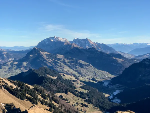 Linthebene vom Gipfel aus gesehen