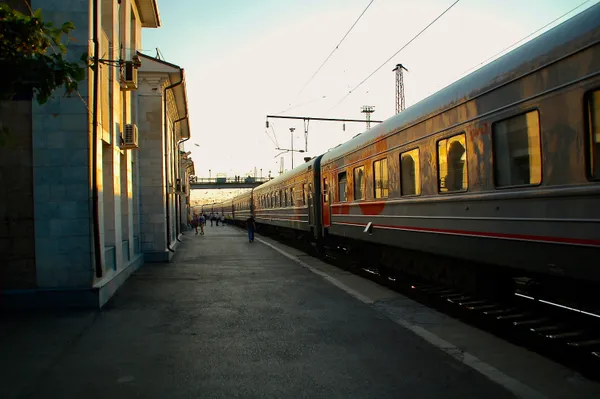 Auf einer der zahlreichen Pausen unterwegs