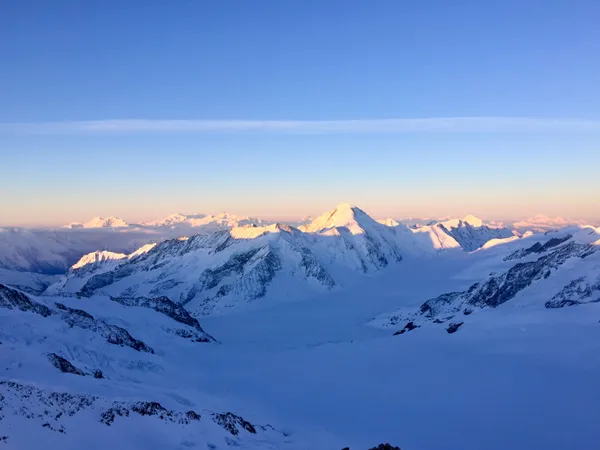 Sonnenaufgang am Aletschhorn