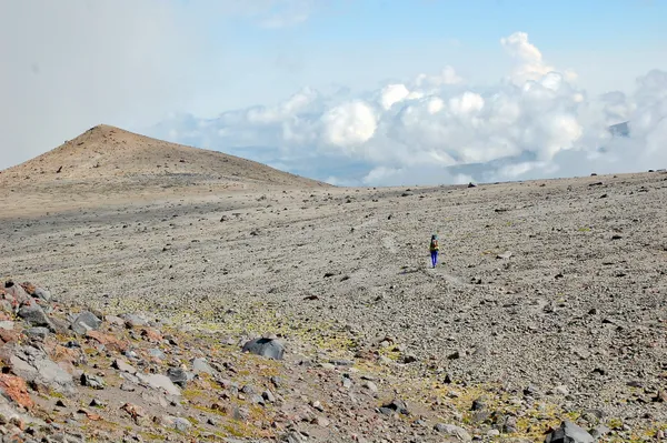Immer wieder wechseln sich steilere und flache Passagen ab.