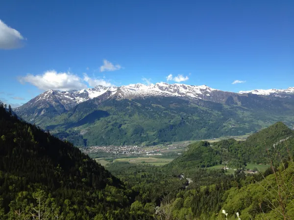 Bereits im Aufstieg zur Enderlinhütte hat man eine schöne Aussicht zum Pizol