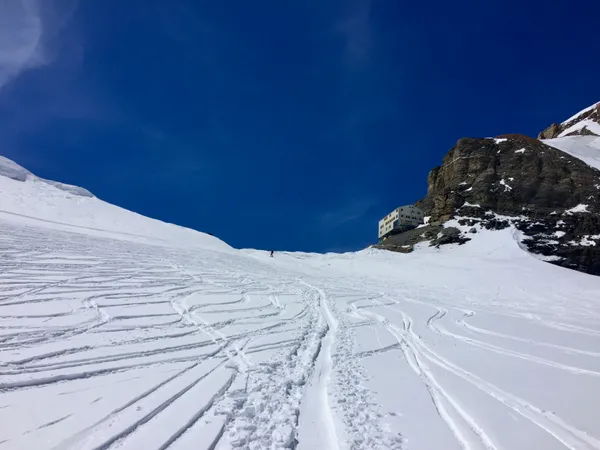 Ankunft beim Mönchsjoch