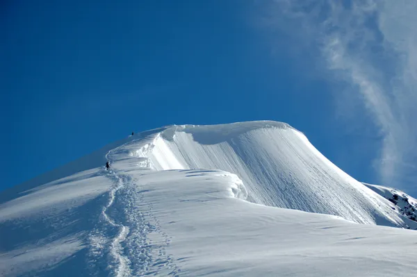 Abstieg auf der NW-Seite