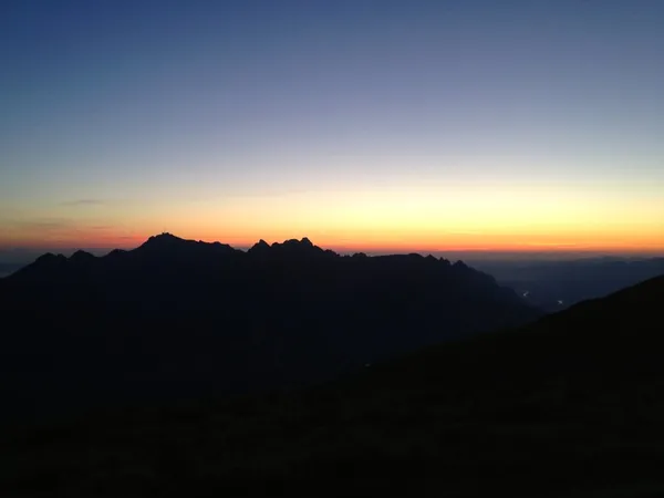 Morgenstimmung auf dem Weg zum Schibenstoll