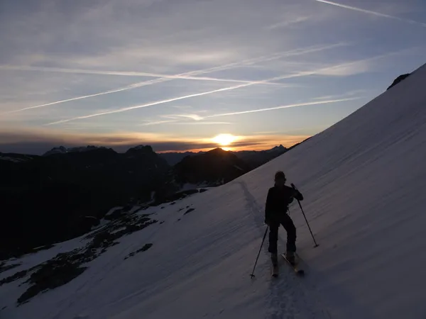 Matthias im Aufstieg zum Iswändli