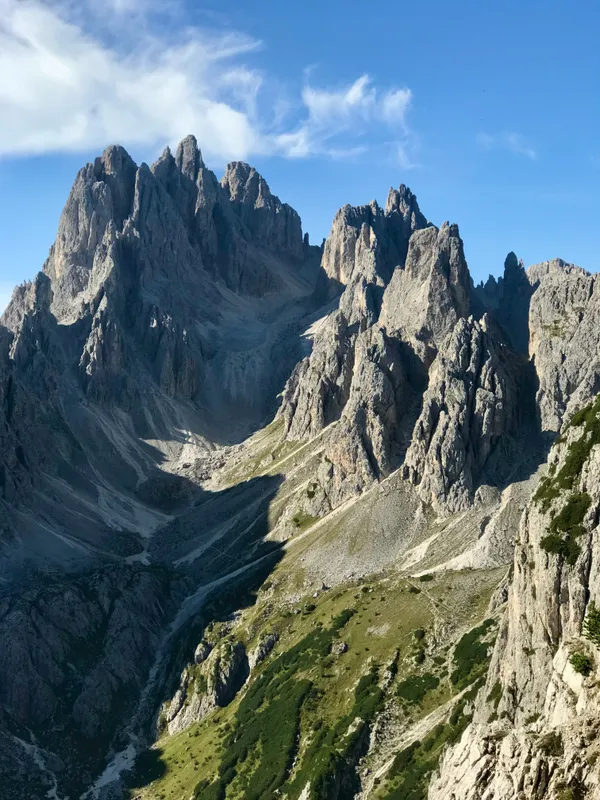 Rückblick auf den Sentiero Bonacossa