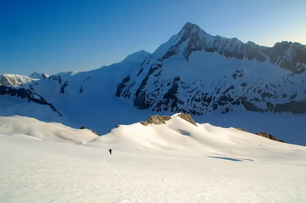 Vor dieser eindrücklichen Kulisse macht das Aufsteigen doppelt Spass!