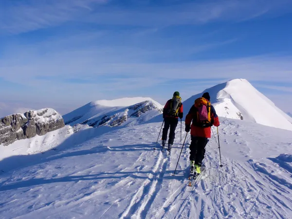 Auf dem Glattigrat. Blick zum Schwalmis und Risetenstock