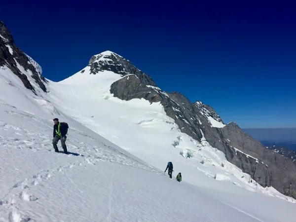 Ankunft am Wellhornsattel