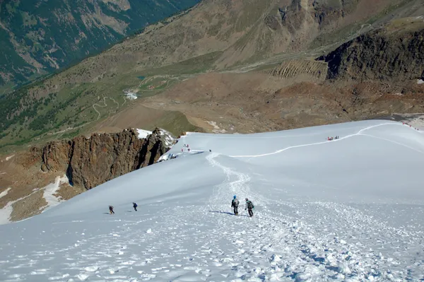Es sind viele Spuren vorhanden