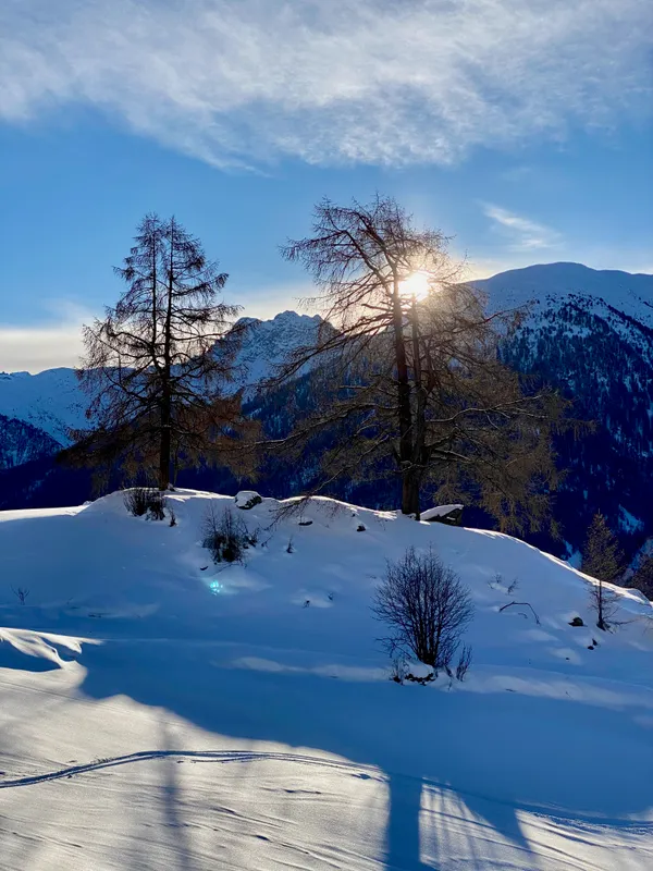 Kurz nach Sonnenaufgang