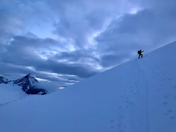 Aufstieg im Bereich Frühstücksplatz