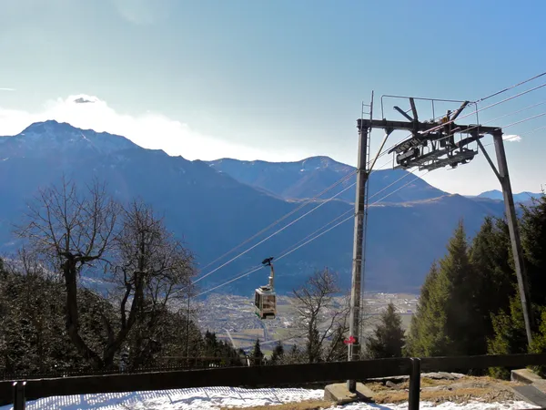 Die Gondelbahn Monte Carasso - Mornera