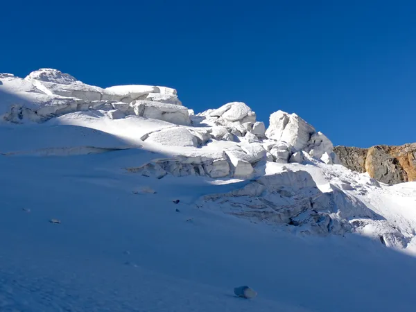 In den Gletscherbrüchen