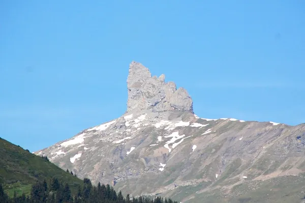 Lobhörner - auf der Rückfahrt nach Lauterbrunnen eingefangen