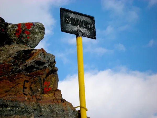 Am Grenzübergang der Fuorcla dal Cunfin