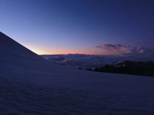 Morgenstimmung im Aufstieg zu Liskamm
