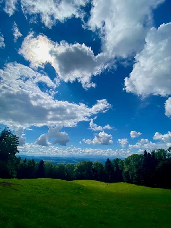 Schöne Wölkchen am Himmel