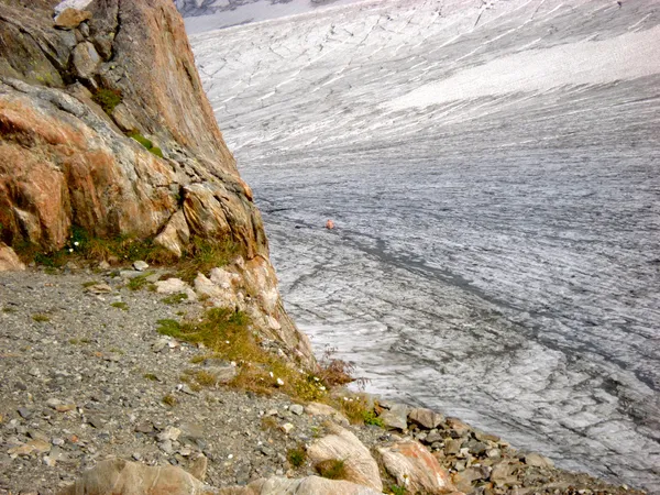 Baden auf dem Gletscher
