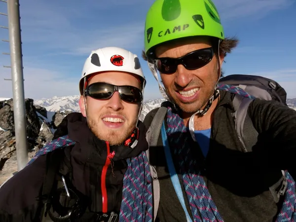 Hochgefühl auf dem Gipfel