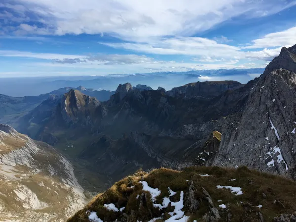 Blick ins Innere des Alpsteins