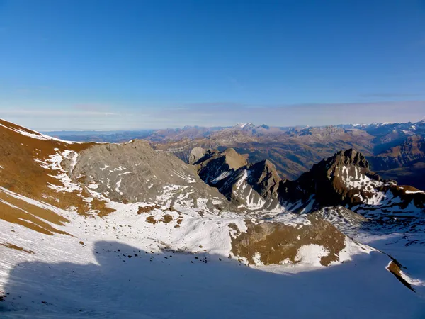 Und noch ein Blick vom "Bahnhöfli" über den Chlitalerfirn nach Norden
