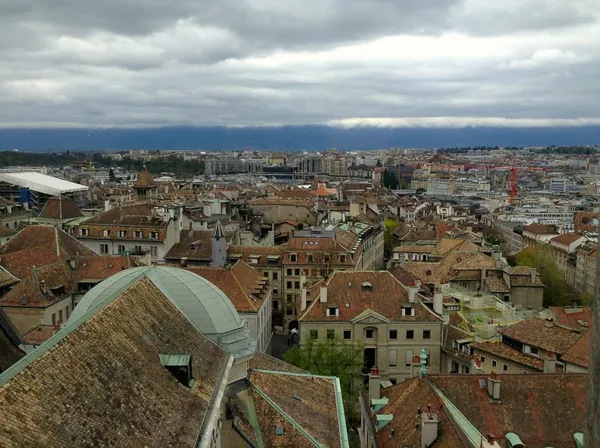 Blick über die Stadt Genf