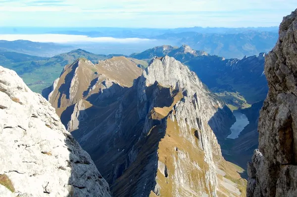 Blick vom Ostgrat zu den Fälentürmen, Hundstein, Marwees