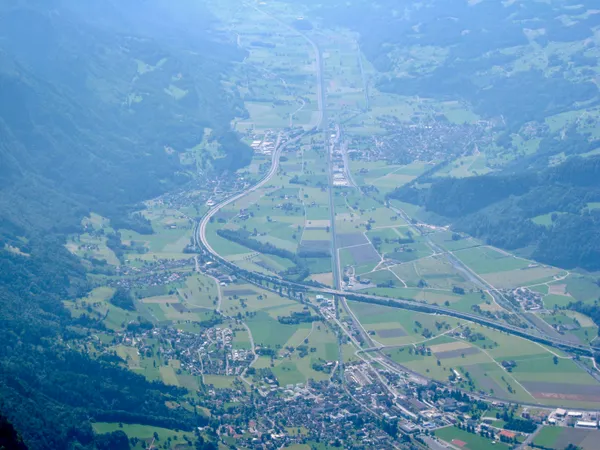 Tiefblicke nach Walenstadt