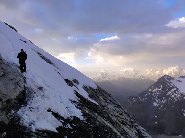 Andi bei der Querung auf ca. 3480m